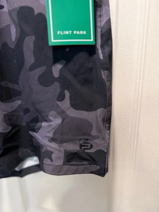 Men's Advantage Short (UnLined) in Black Camo-Men’s Medium NWT - Picture 6 of 15